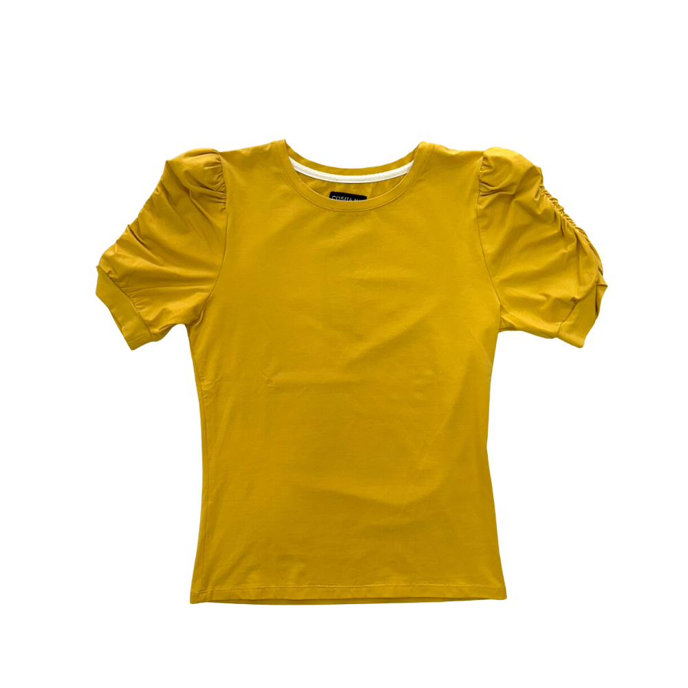 T Shirt - Mustard Yellow