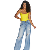 Jeans - Pantalon Wide Leg And HighWaisted