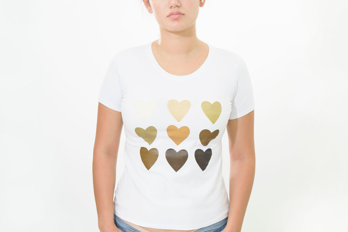 T Shirt de Corazones